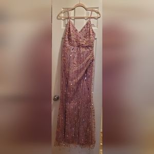 Mauve formal dress